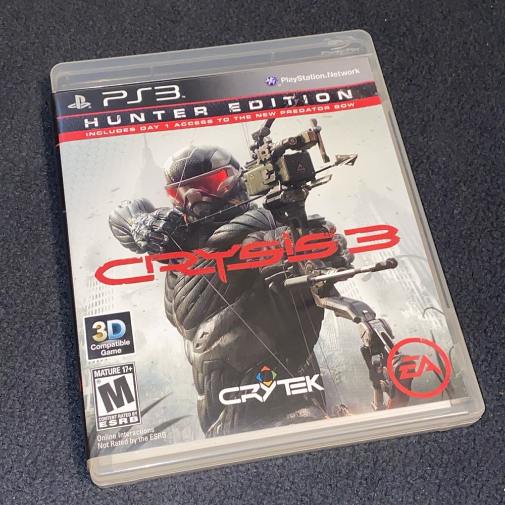 Preowned Crysis video game (PS3)